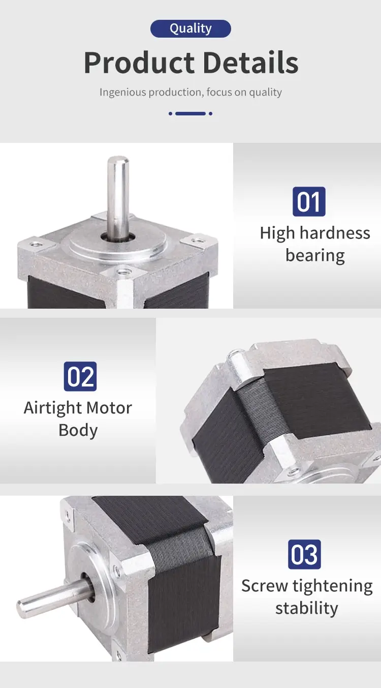 35mm 35HM 0.9° 2-phase stepper motor details