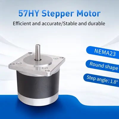 57mm 57HY 1.8° circular stepper motor