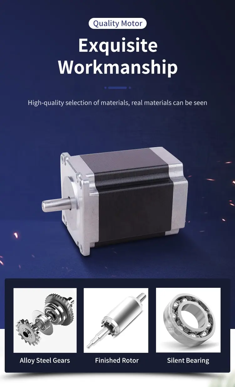 57mm 57HS 1.8° Two Phase Stepper Motor Details