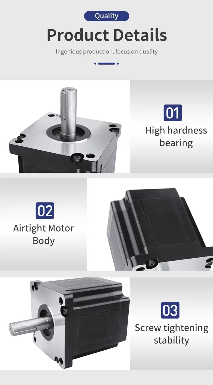 110mm 110HS 1.8° Hybrid Stepper Motor Details