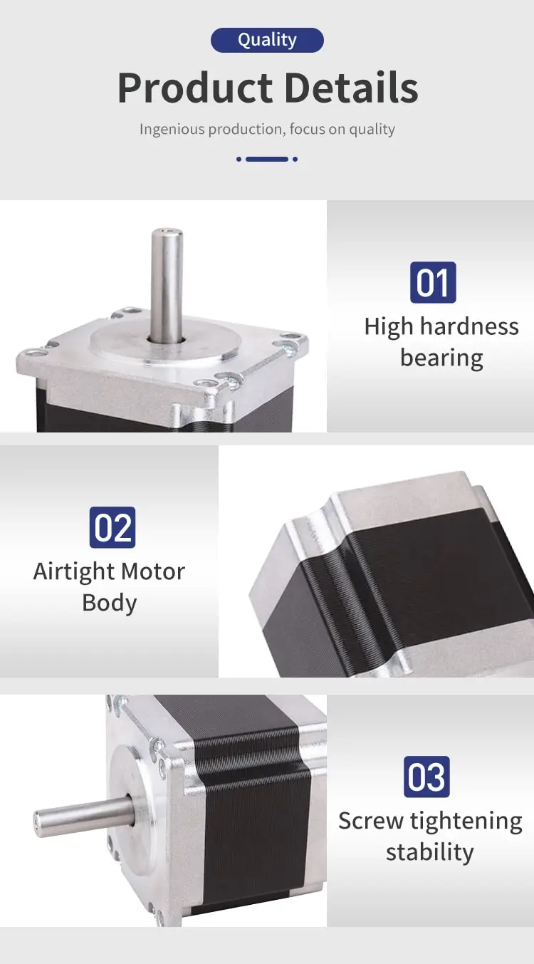 57HC 1.2° three-phase stepper motor advantages