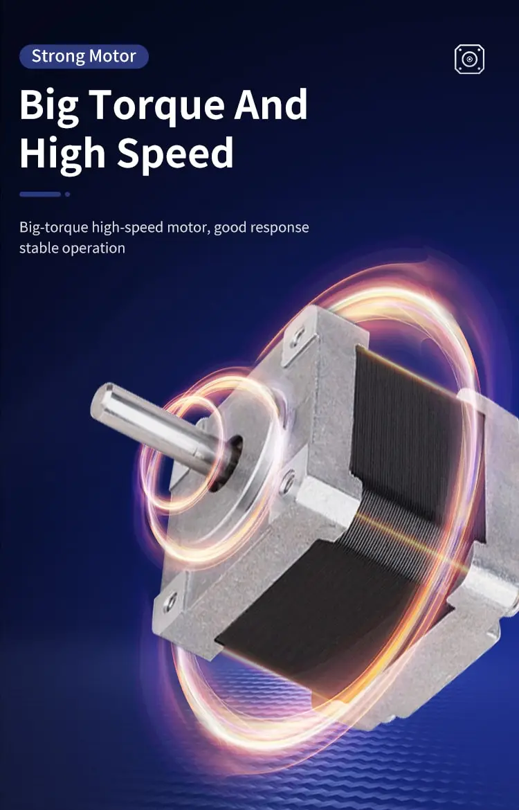 35mm 35HS 1.8° Hybrid Servo Motor Features