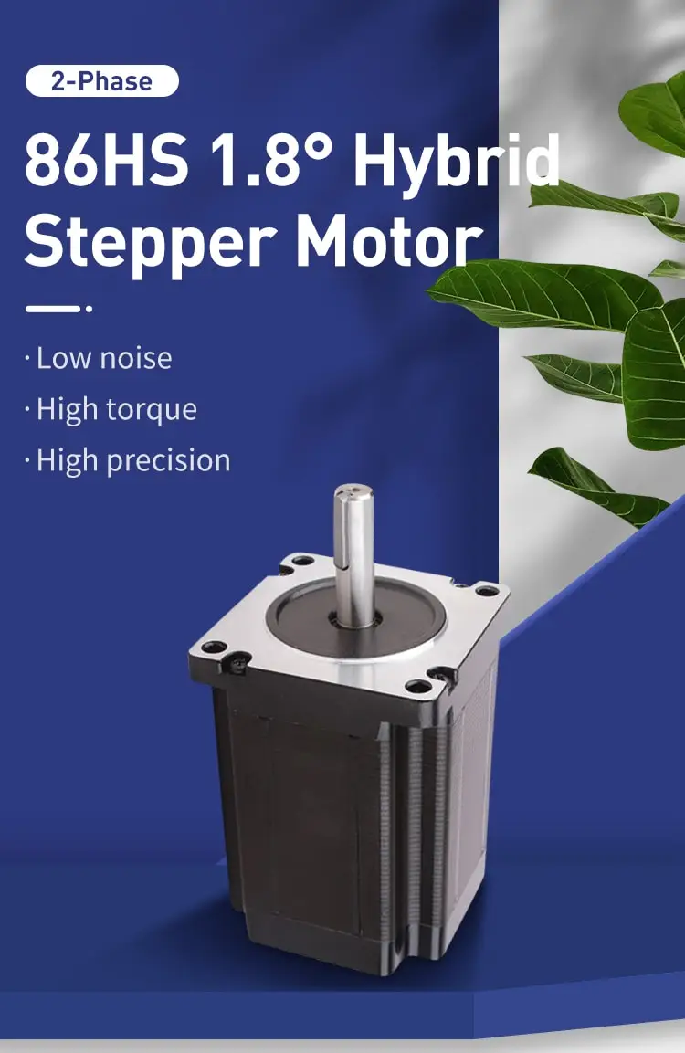 86mm 86HS 1.8° Hybrid Stepper Motor