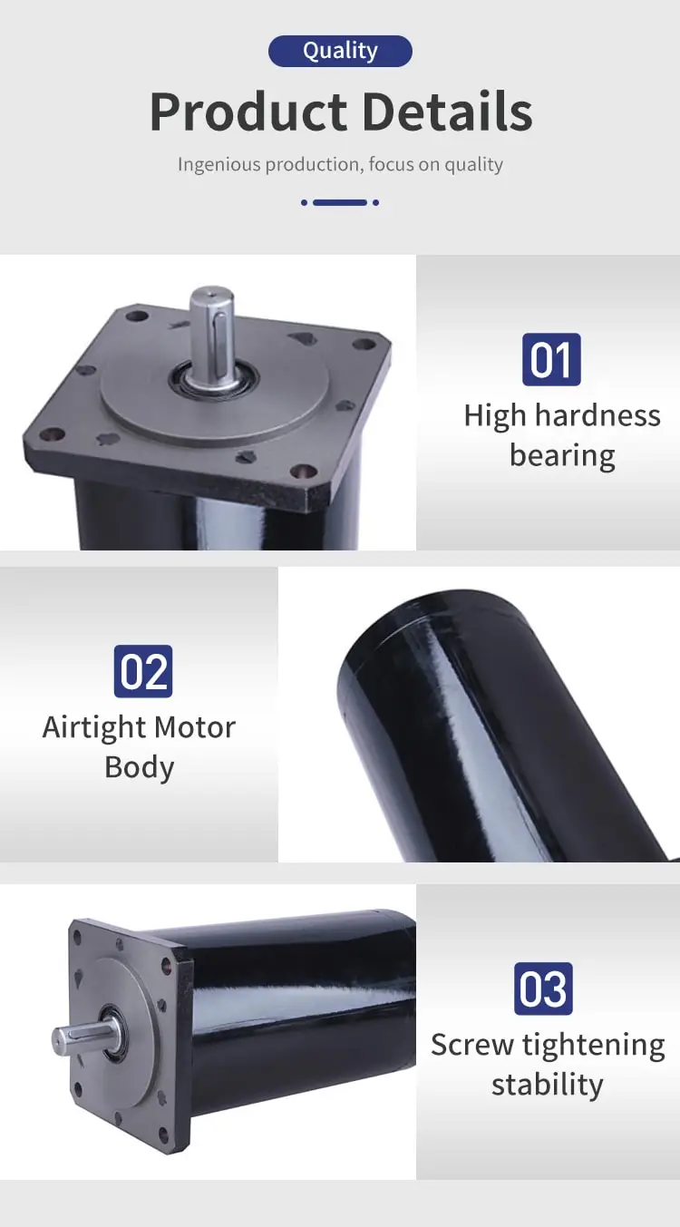 130mm 130HY 1.8° circular stepper motor details