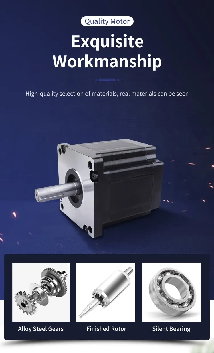 110mm 110HS 1.8° Hybrid Stepper Motor Details
