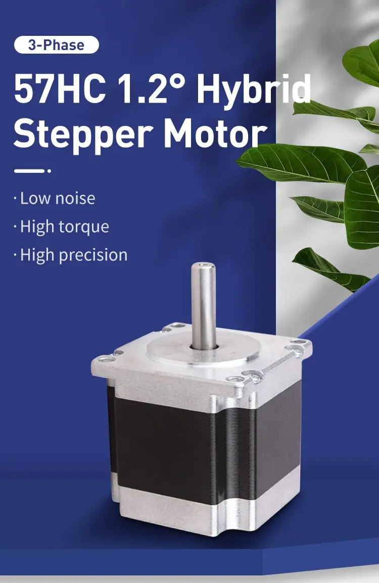 57HC 1.2° Three Phase Stepper Motor