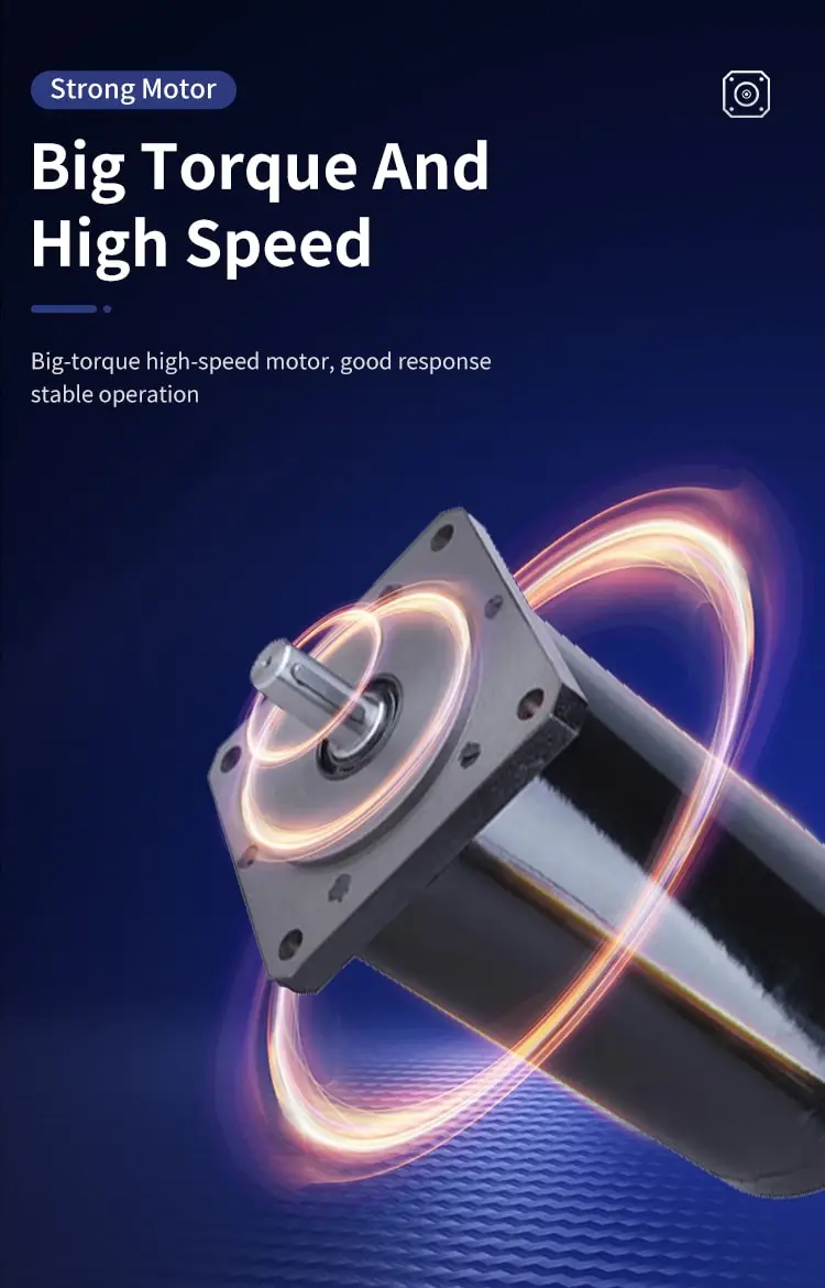 130mm 130HY 1.8° circular stepper motor features