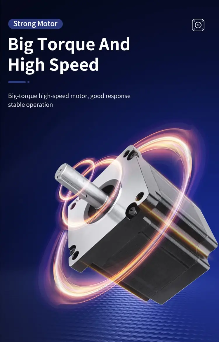 110mm 110HS 1.8° Hybrid Stepper Motor Features