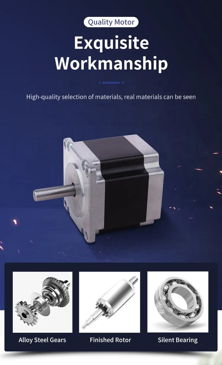 57HC 1.2° three-phase stepper motor advantages