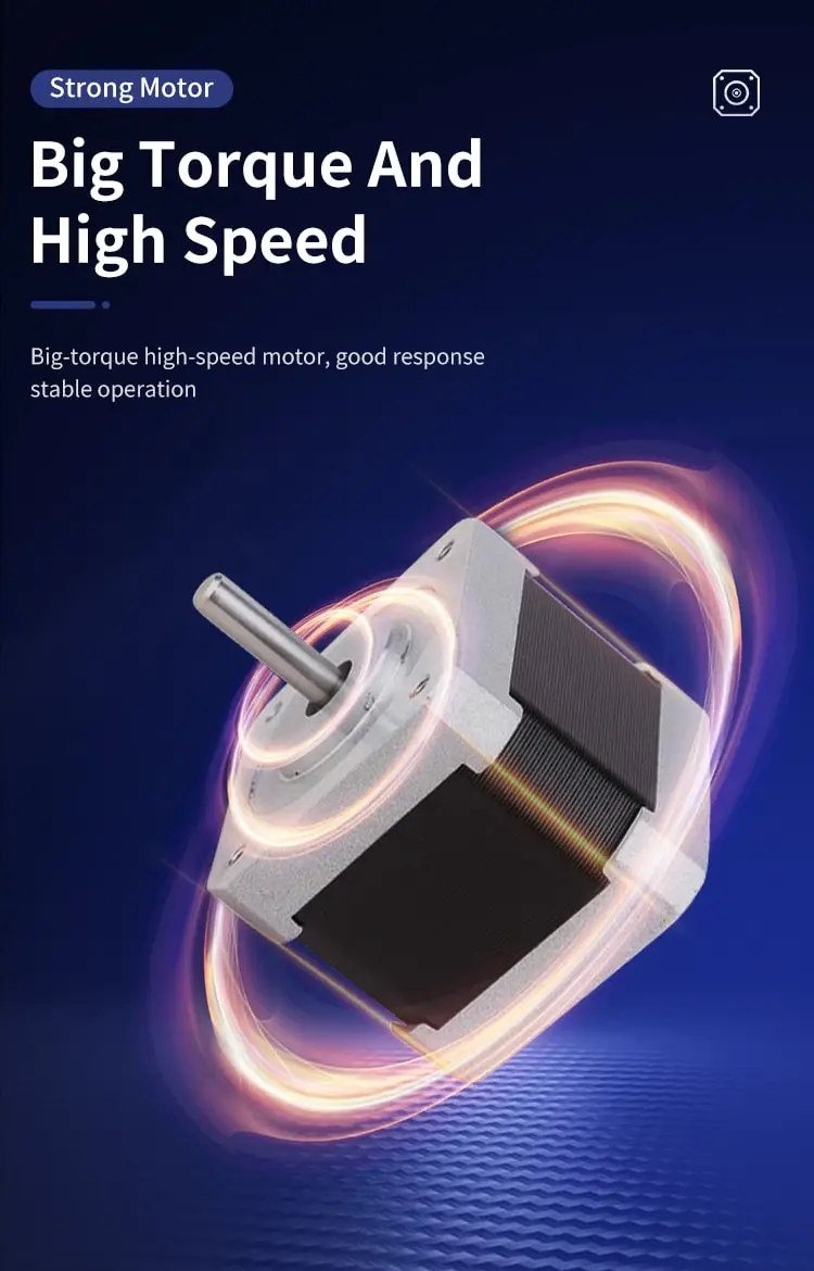 42mm 42HS 1.8° Hybrid Stepper Motor Features