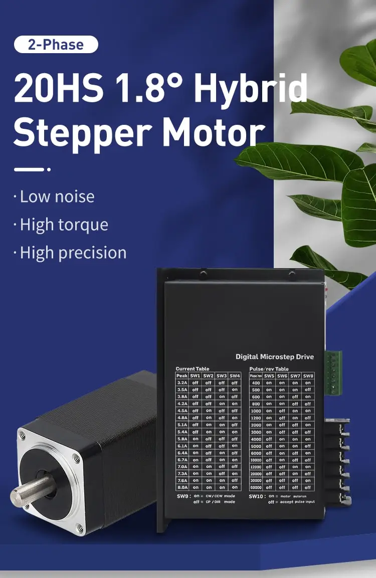 20HS 2 phase Hybrid Stepper Motor manufacturers