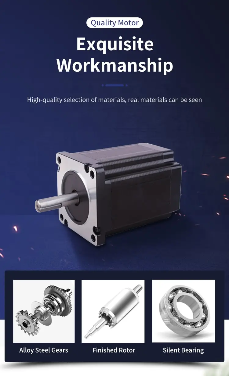 86mm 86HS 1.8° Hybrid Stepper Motor Details
