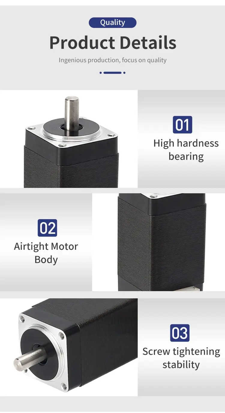 28mm 28HS 1.8° 2 phase Hybrid Stepper Motor Details